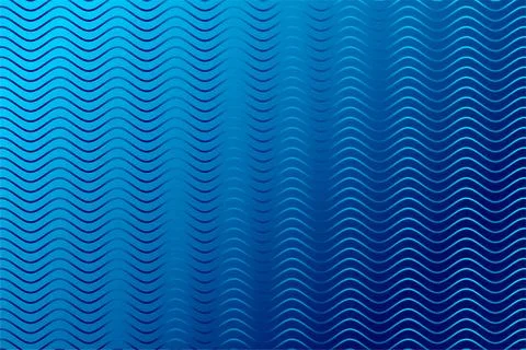Gradient blue background with wave watermark. Stock Illustration