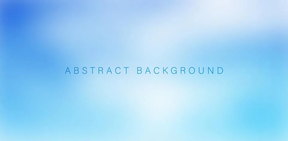 Gradient Blue Blur Background Stock Illustration