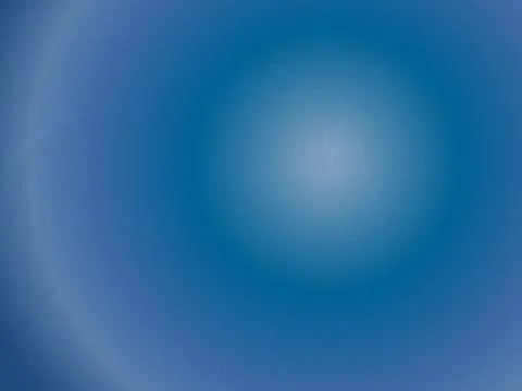 Gradient blue circle background, round shape with white center Illustrazione stock
