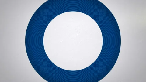 Gradient blue circles pattern 스톡 동영상 168676156