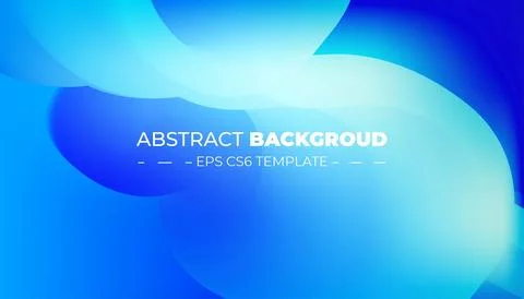 Gradient blue color abstract style background design template Illustrazione stock