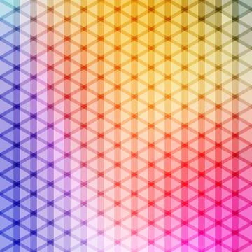 Gradient blue color and triangle polygon pattern background (vector) Stock Illustration