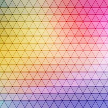 Gradient blue color and triangle polygon pattern background vector Stock Illustration