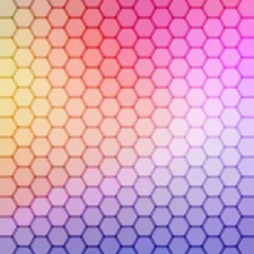 Gradient blue color and triangle polygon pattern background vector Stock Illustration
