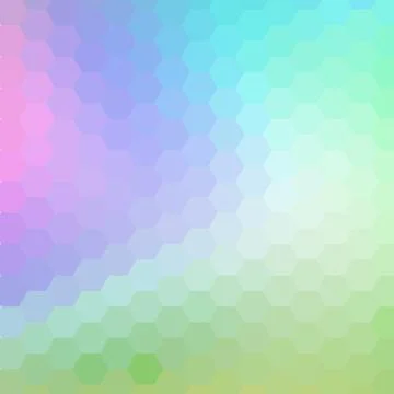 Gradient blue color and triangle polygon pattern background vector Stock Illustration