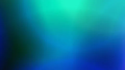 Gradient of blue, cyan, and green colors, forming a smooth transition Stock Footage 331647124
