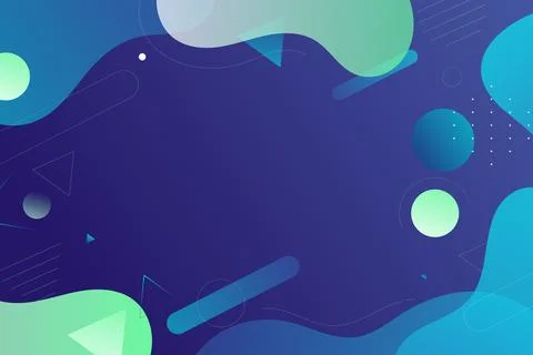 Gradient Blue Green Abstract Background Wallpaper Ilustração Stock