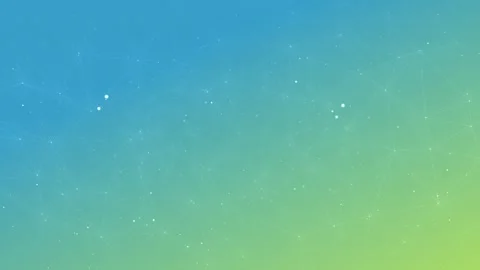 Gradient Blue Green Digital Background with Connecting Dots and Lines Pattern Stock Footage 341922173