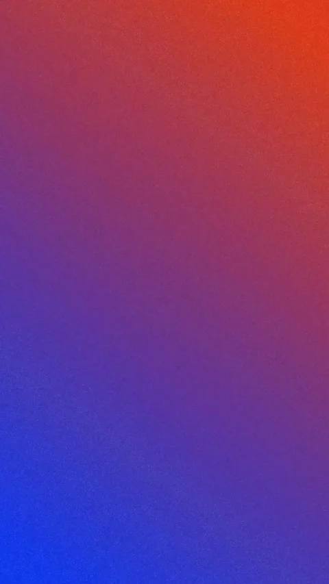 Gradient blue orange background, futuristic grainy noise verical animation Stock Footage 313088871