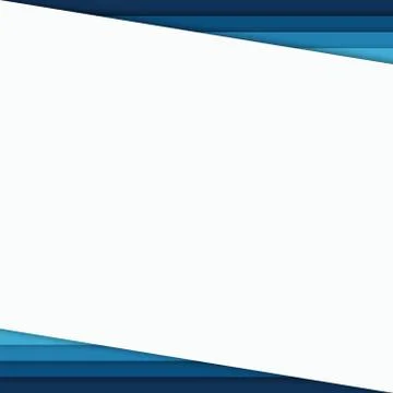 Gradient blue of square geometric pattern with white background. Illustrazione stock