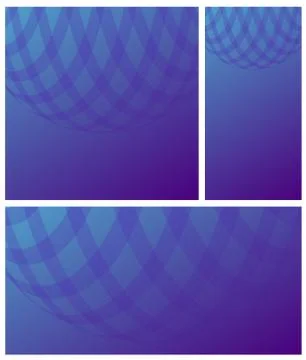Gradient blue violet cell background Stock-Illustration