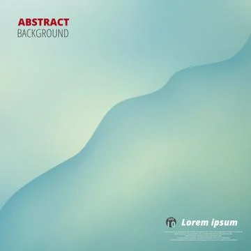 Gradient blue yellow abstract background. Ilustração Stock