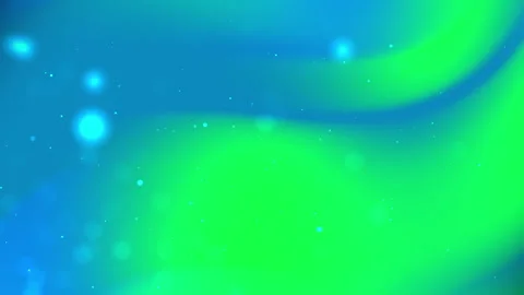 Gradient bluegreen background with light points Stock Footage 294050224