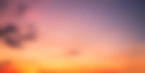 Gradient blur Overlay Orange Sky Evening Sunset Sunrise Pastel Soft Effect 스톡 사진