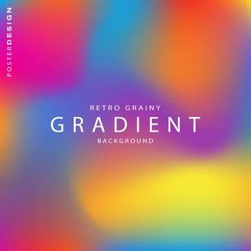 Gradient blurred background with retro abstract color pattern for brochure,.. 스톡 일러스트