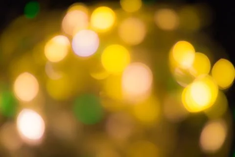 Gradient with bokeh effect, Green, Yellow. Blend a simple defocused and blurr Stock-Fotos