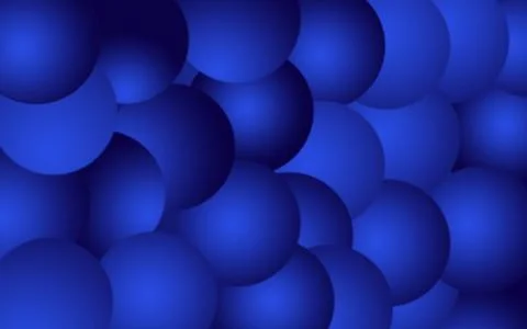 Gradient bubbles with abstract background. Illustration of circles, brochures Stock Illustration