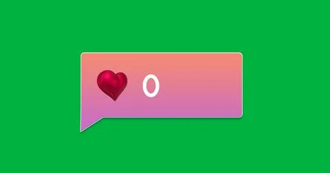 Gradient chat box with numbers 4k Stock Illustration