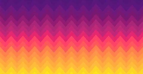 Gradient chevron pattern texture. The vector pattern consists of gradient zig Stock Illustration