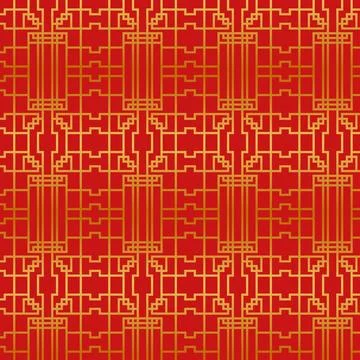 Gradient chinese pattern design Stock Illustration