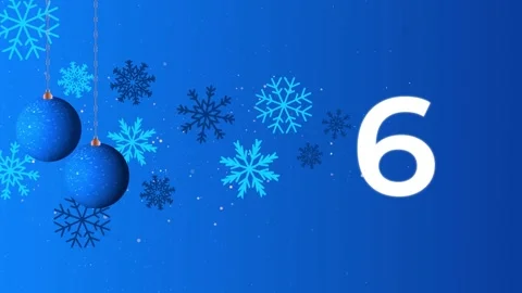 Gradient christmas background 10 sec countdown Video stock 241766388