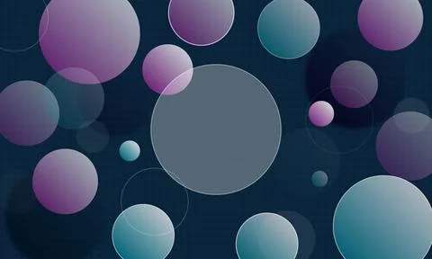 Gradient circle background. Vector. Stock Illustration
