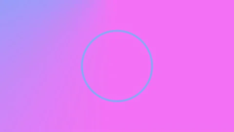 Gradient Circle Outline Stockbeeldmateriaal 150188014