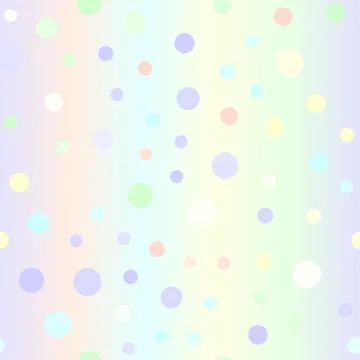 Gradient circle pattern. Seamless vector Stock Illustration