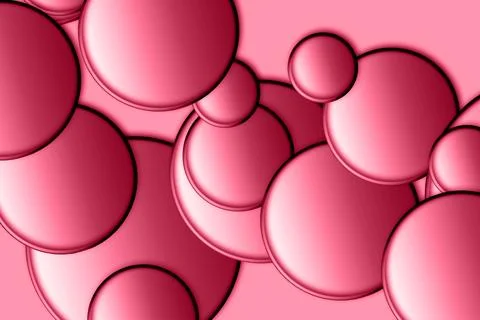 Gradient circles background, magenta seamless pattern イラスト素材
