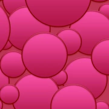 Gradient circles background, pink seamless pattern 스톡 일러스트