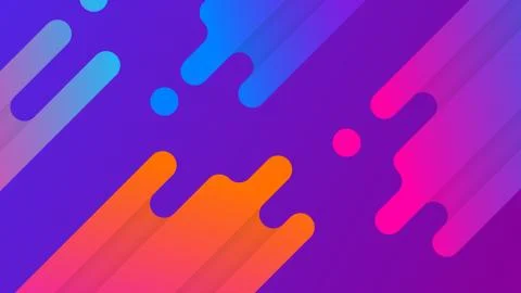 Gradient cloud modern bright background Stock Illustration