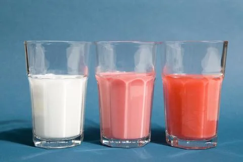 Gradient cocktails Stock Photos