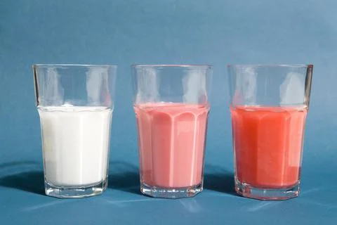 Gradient cocktails Stock Photos