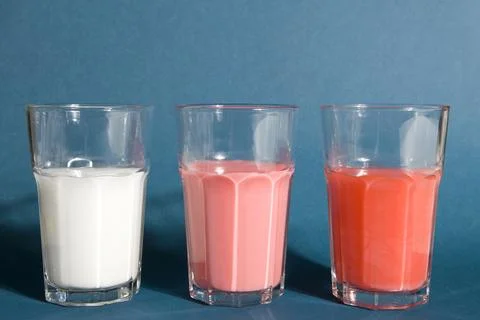Gradient cocktails Stock Photos