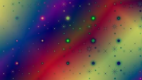 Gradient color abstract light background with glittery colored shiny bokeh st Stock Illustration