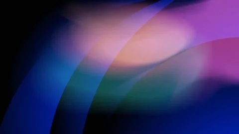 Gradient color beautiful wave graphics design dark illustration background. Illustrazione stock
