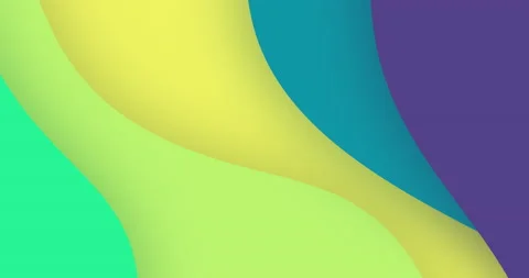 Gradient color creative abstract background design liquid effect 動画素材 197428483