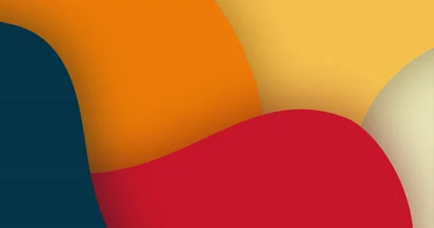 Gradient color creative abstract background design liquid effect 動画素材 197428628