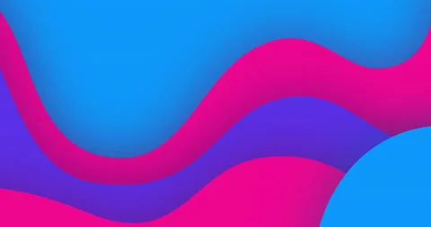 Gradient color creative abstract background design liquid effect 動画素材 197428749