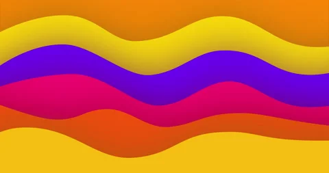 Gradient color creative abstract background design liquid effect Stock Footage 197428880