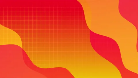Gradient color creative abstract loop background design with wavy shapes Stock Footage 143331305