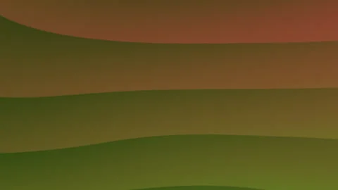 Gradient color green-red motion moves the lines and waves vertically Stock Footage 298268308