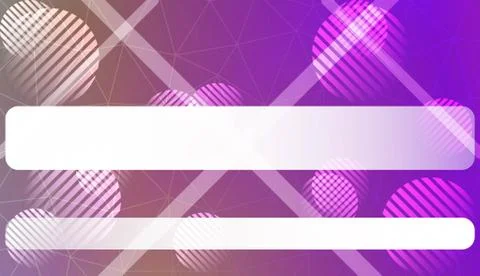 Gradient color illustration in a triangles, line, circle, space for text styl イラスト素材