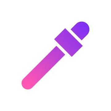 Gradient Color Picker Tool in Vector Illustration イラスト素材