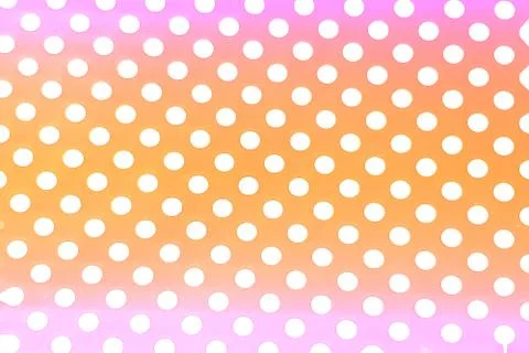 Gradient color polka dot background Stock Illustration