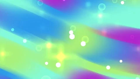 Gradient color stripes bokeh light dots digital art pattern dream background. Video stock 335424598