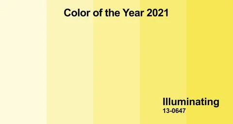 Gradient with color of the year 2021 illuminating Illustrazione stock