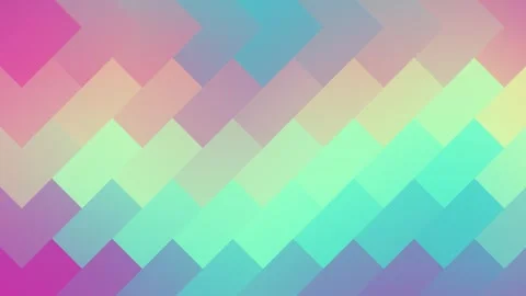 Gradient colored green light blue background.rectangles. blocks. Stock Footage 276664159