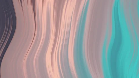 Gradient Colored Wavy Stripes Slowly Flowing Curtain Background Stock Footage 200977725