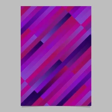 Gradient colorful abstract stripe brochure template background Stock Illustration